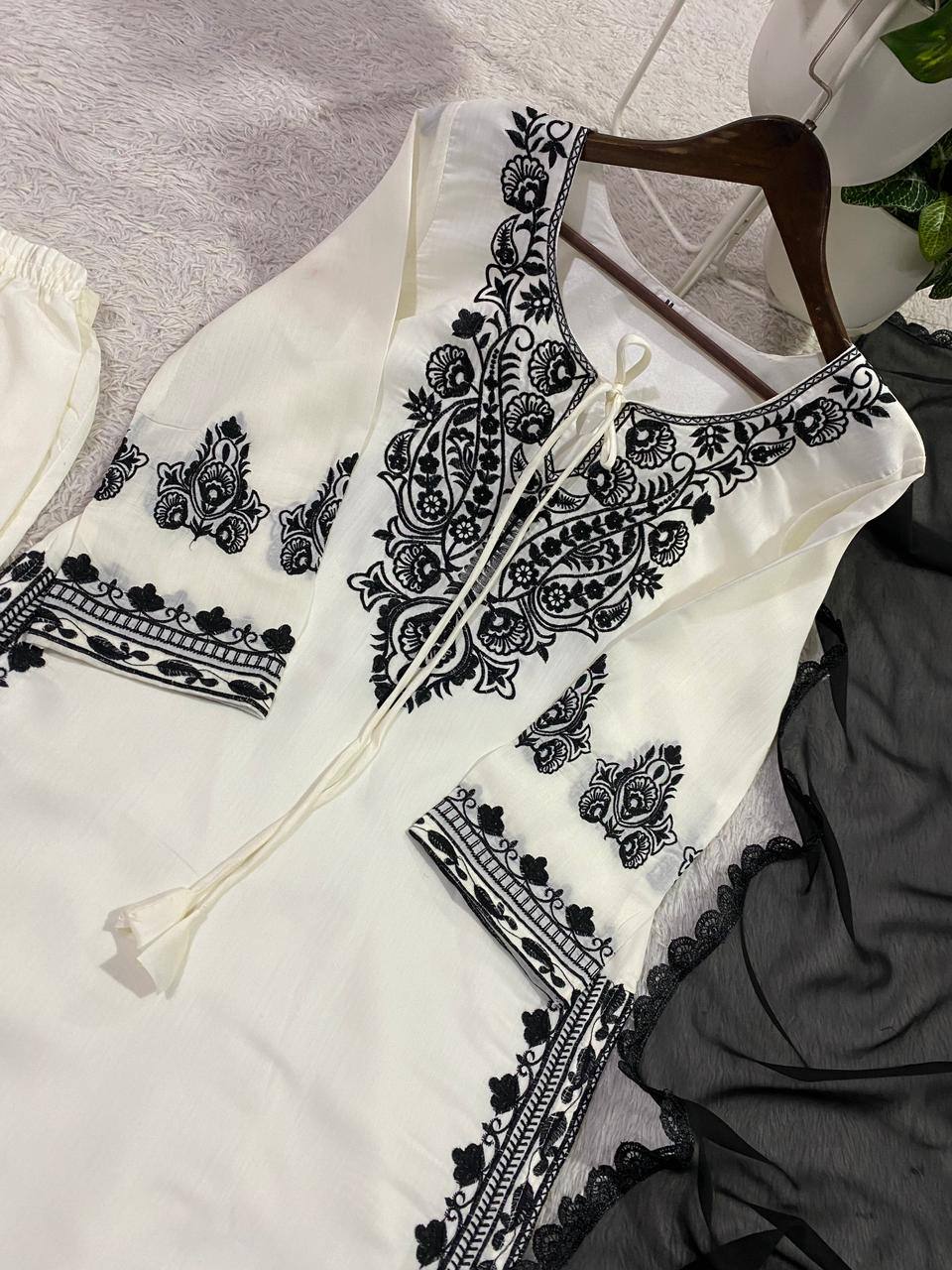 Regal Embroidered Roman Silk 3-Piece Suit
