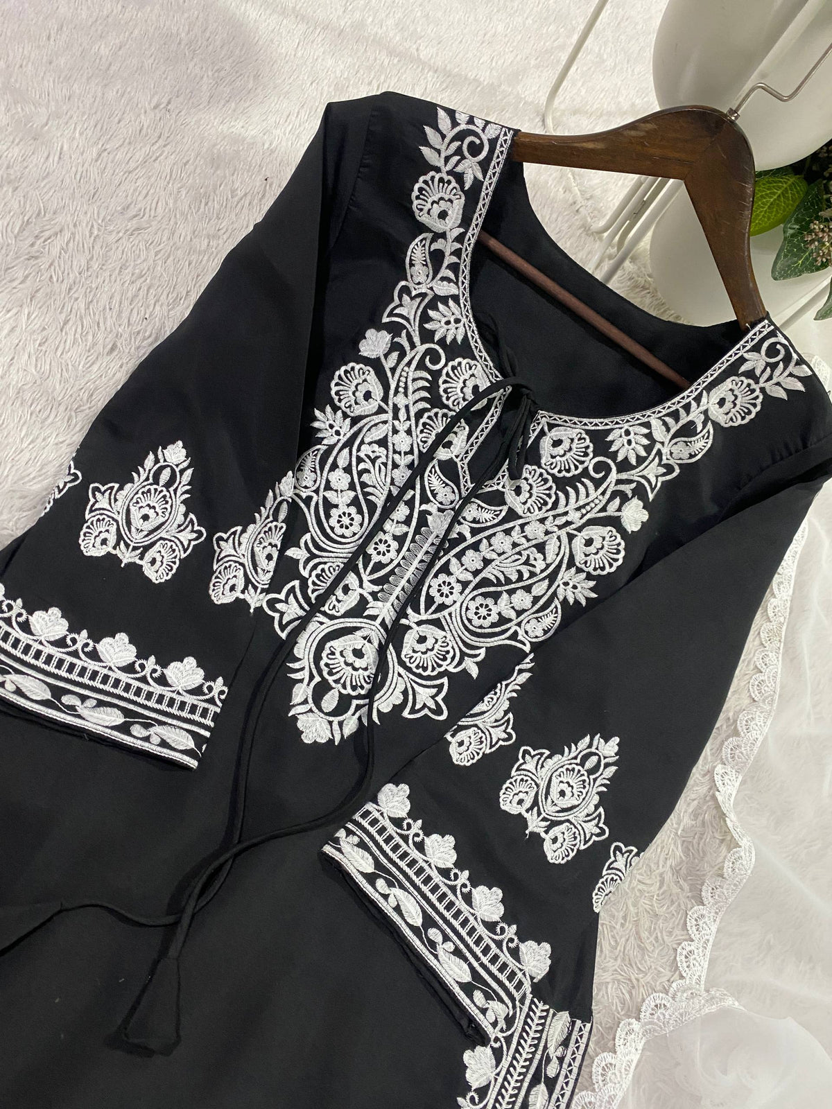Regal Embroidered Roman Silk 3-Piece Suit