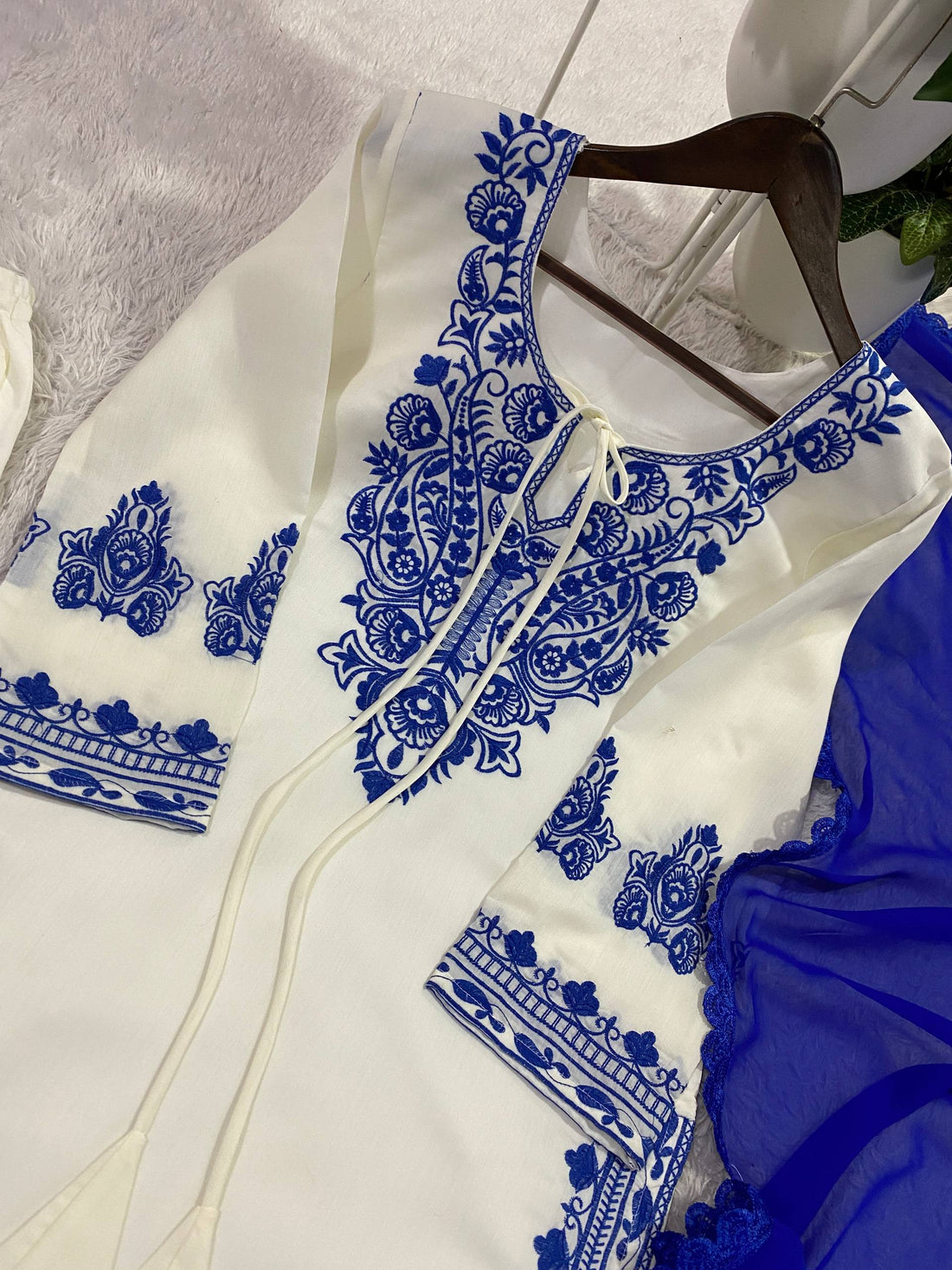 Regal Embroidered Roman Silk 3-Piece Suit