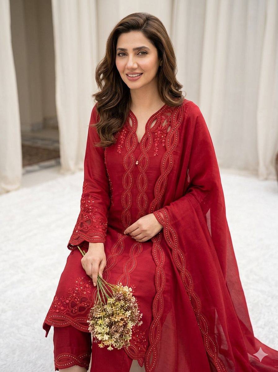Real Model Palazzo & Shrug Pair – Elegant Statement Look