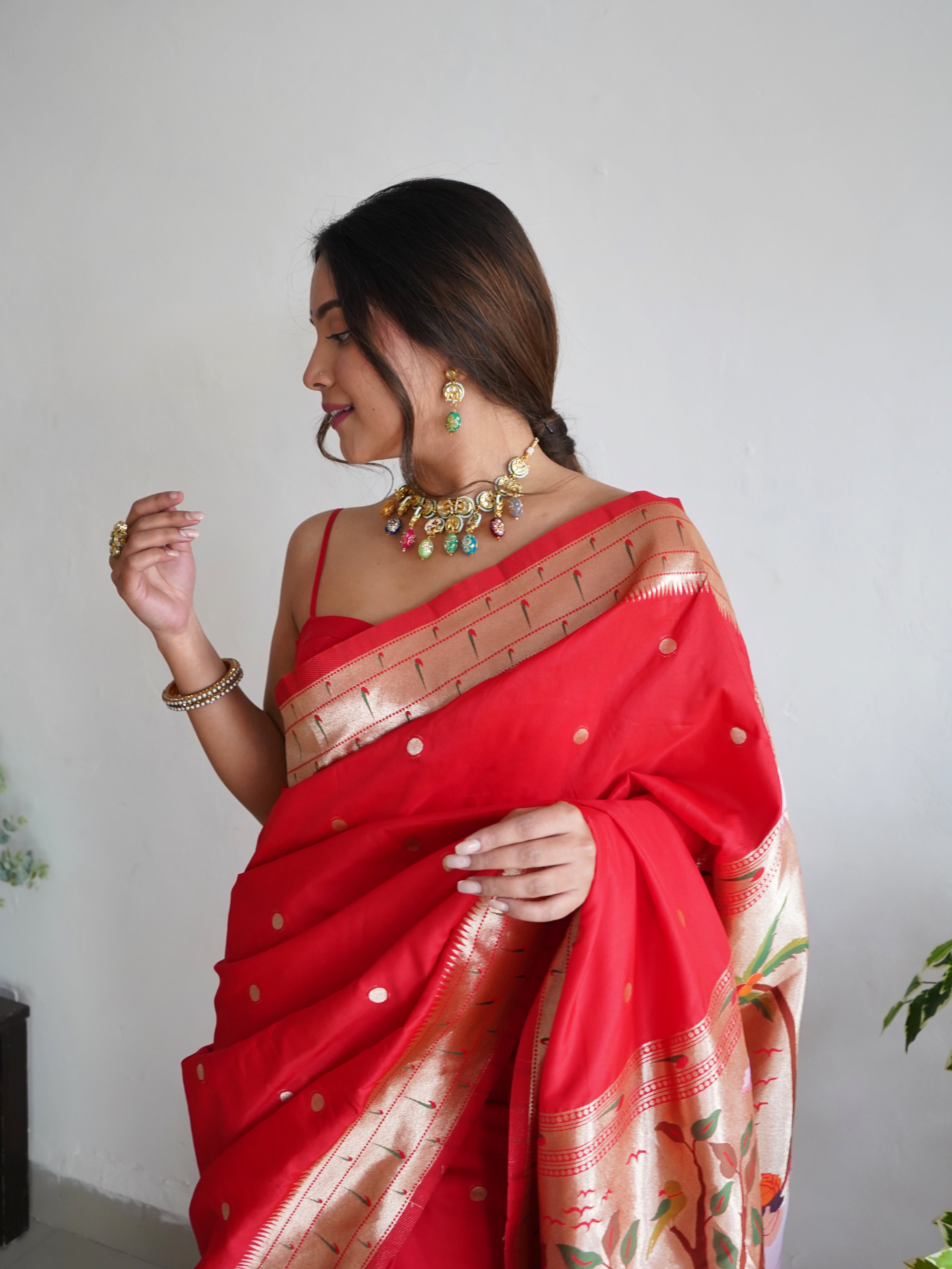 Pure Banarasi Silk With Zari Weaving