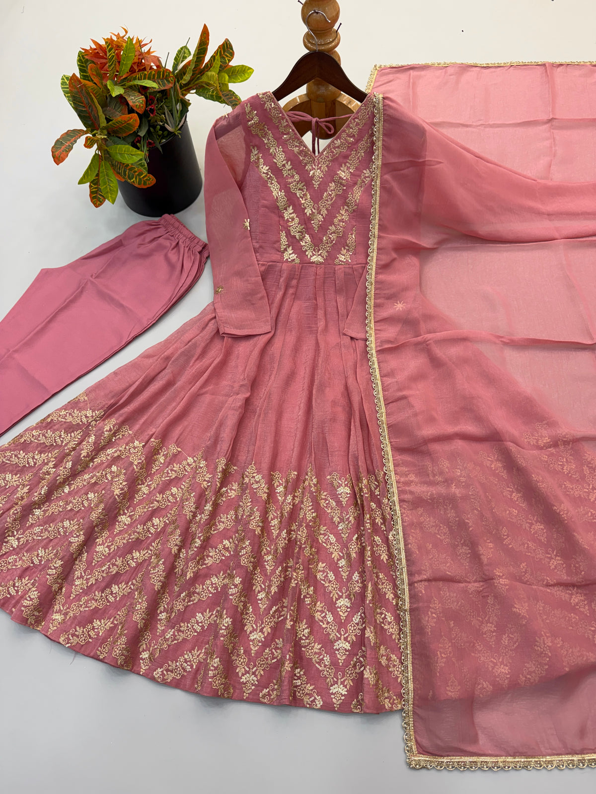 Designer Anarkali Festive Gown Collection