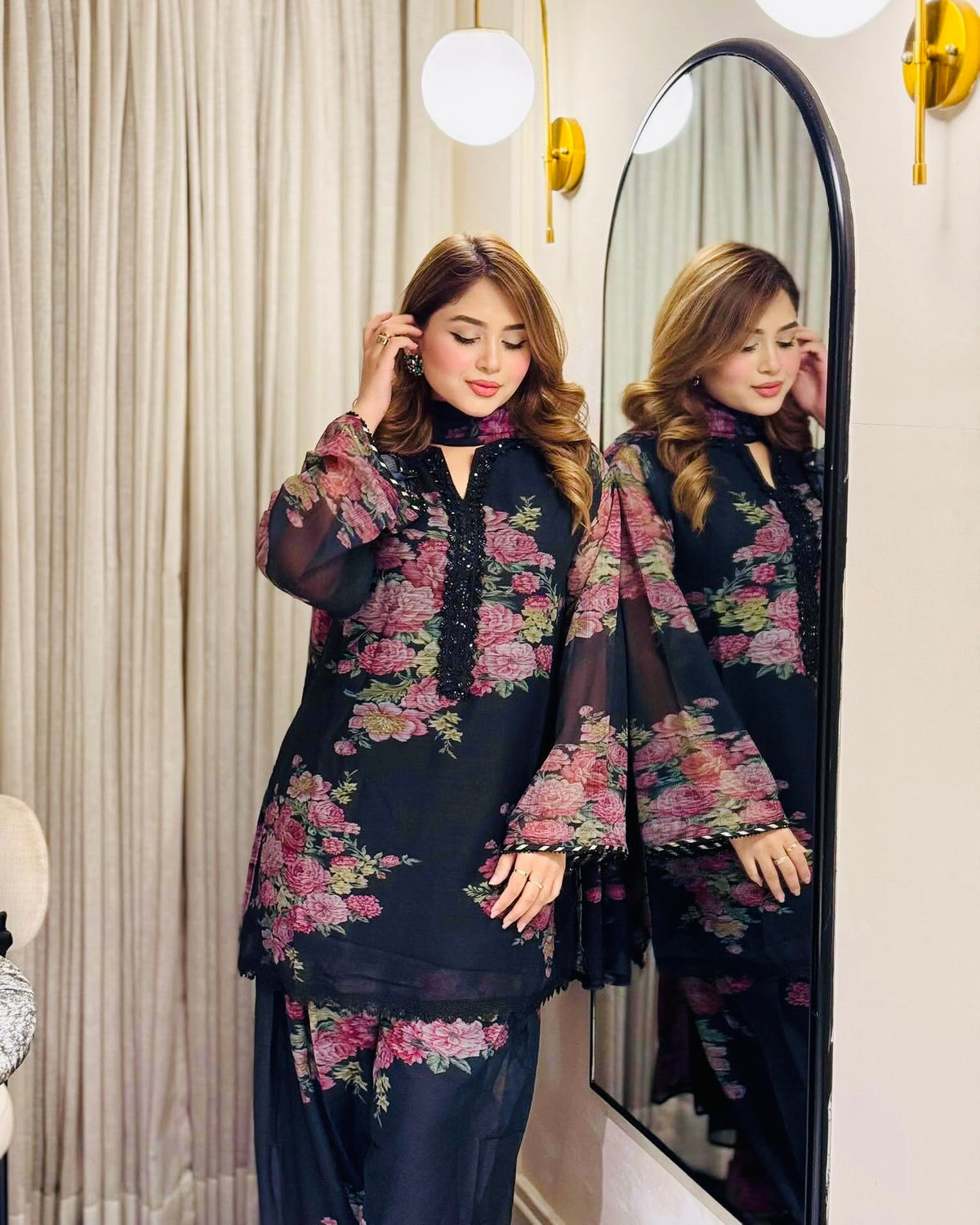 Designer Embroidery 3-Piece – Royal Festive Collection