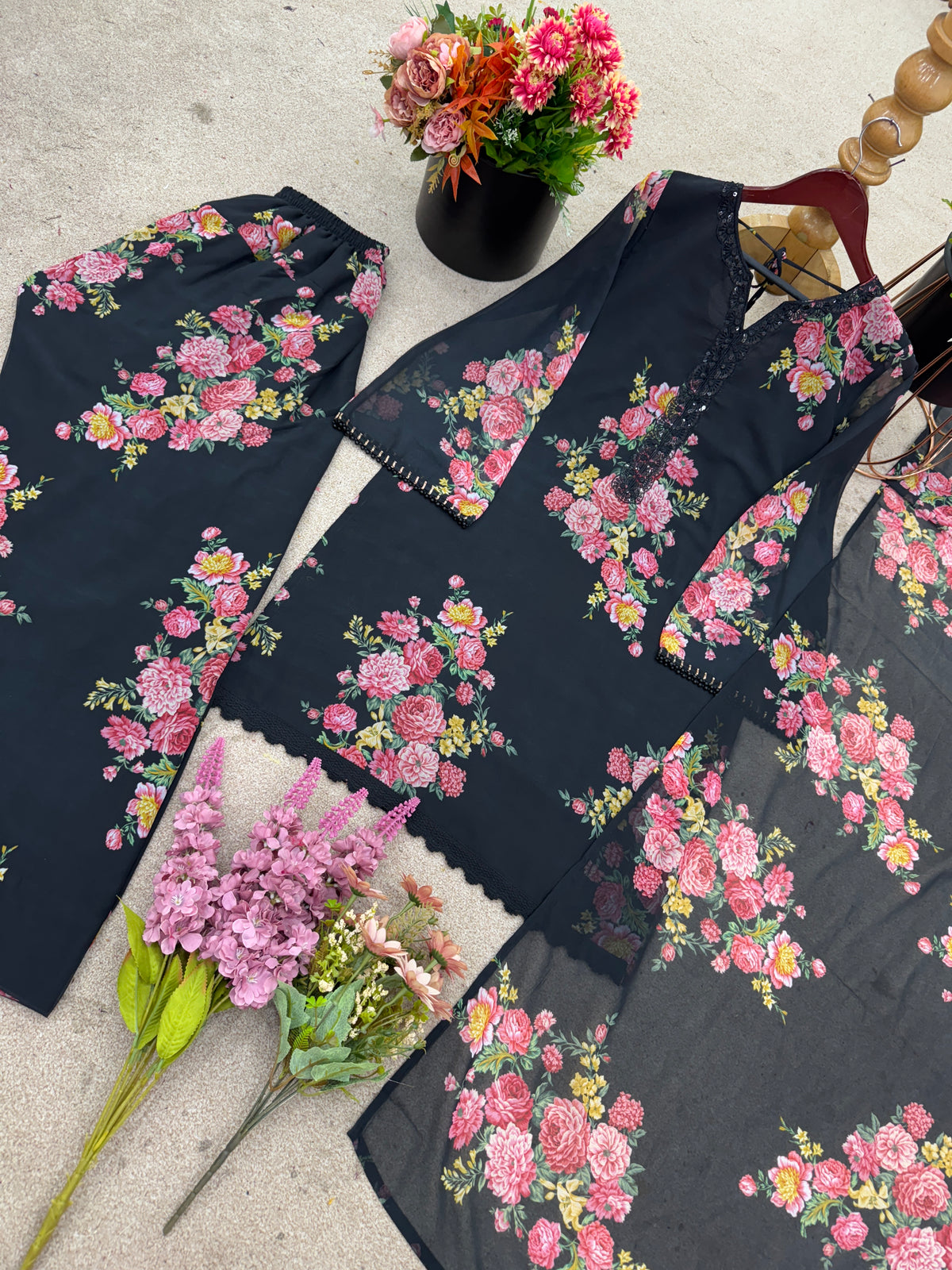 Designer Embroidery 3-Piece – Royal Festive Collection