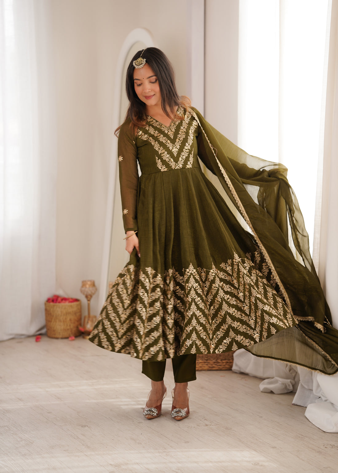 Designer Anarkali Festive Gown Collection