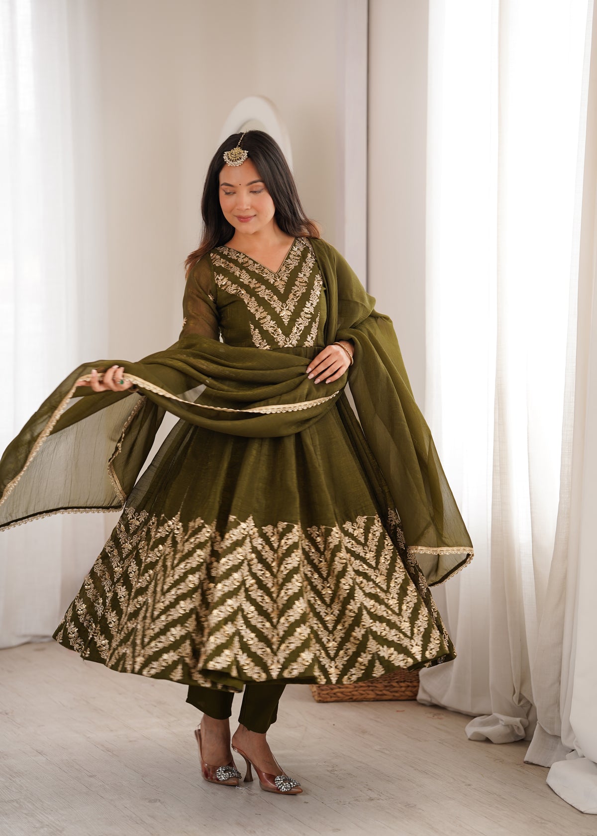 Designer Anarkali Festive Gown Collection
