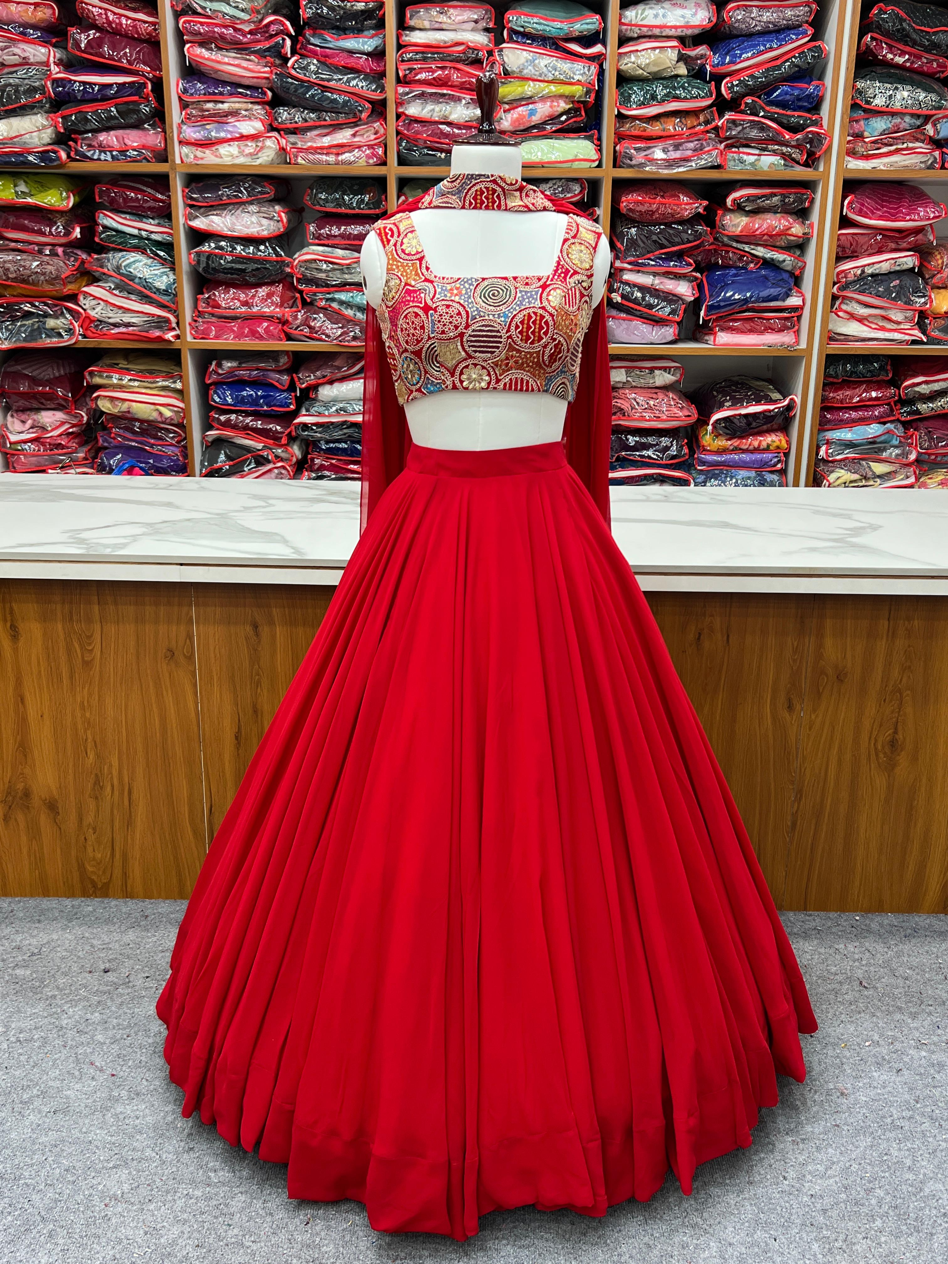 Elegant Ready to wear Anarkali Suit for Women | Designer Bandhej Work Ethnic Wear