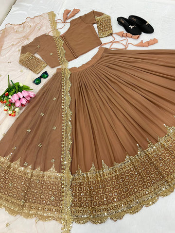 Festive Glam Embroidered Lehenga Collection