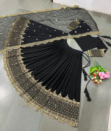 Festive Glam Embroidered Lehenga Collection