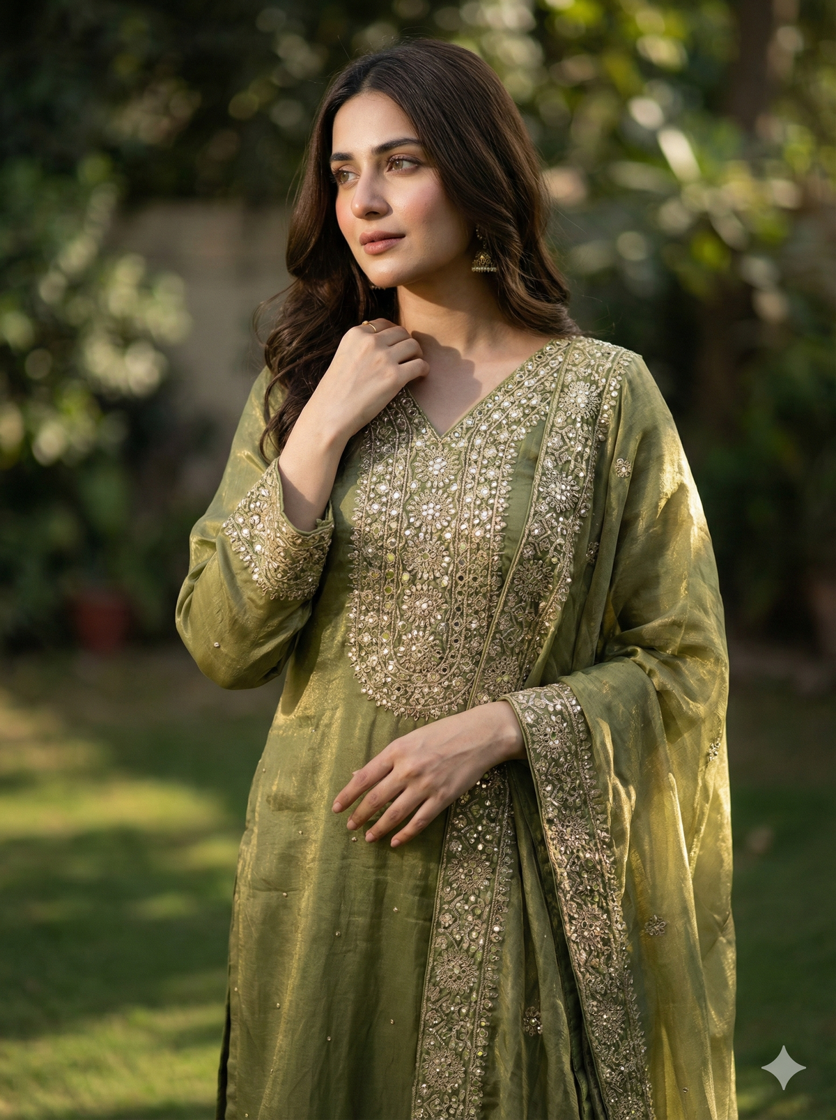 Royal Embroidered Fendy Silk – Festive Glam