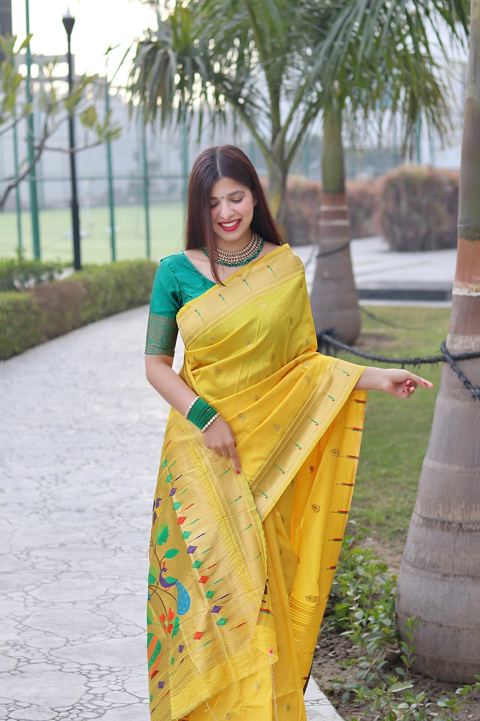 Pure Banarasi Silk With Zari Weaving