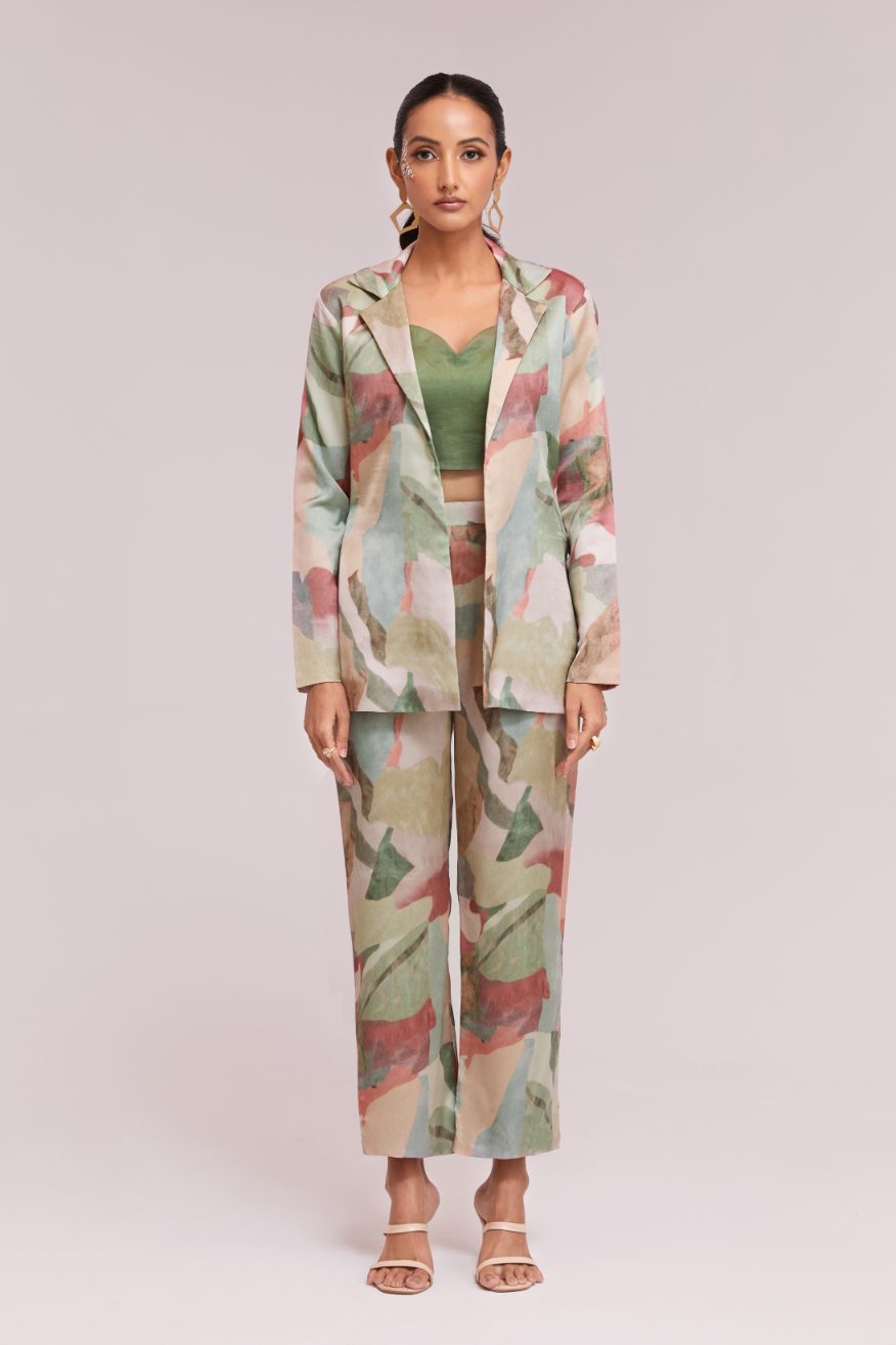 Stylish Multi Color Printed Co-Ord Set for Casual & Party Wear