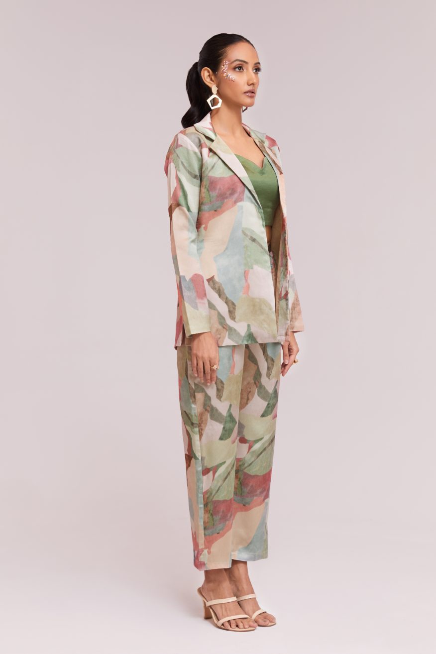 Stylish Multi Color Printed Co-Ord Set for Casual & Party Wear