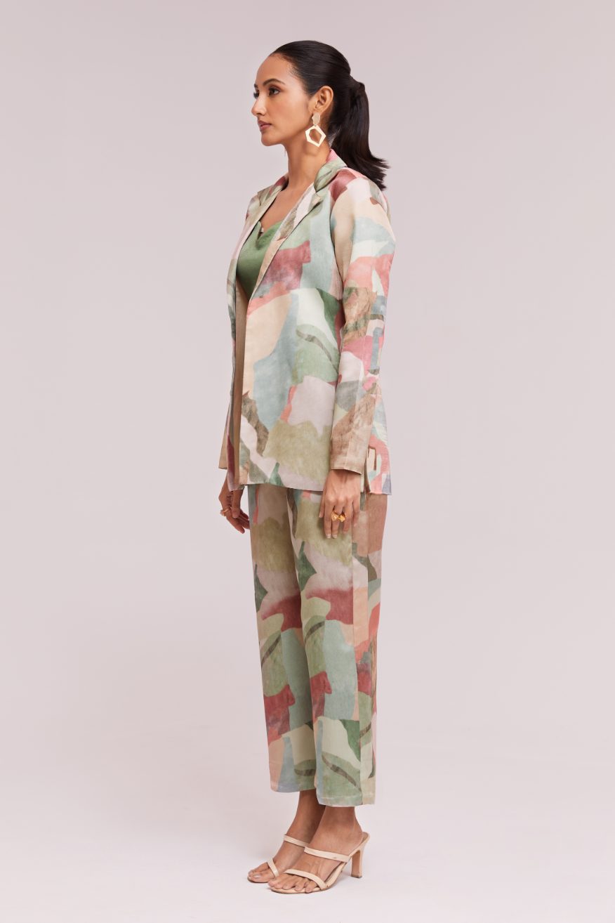 Stylish Multi Color Printed Co-Ord Set for Casual & Party Wear