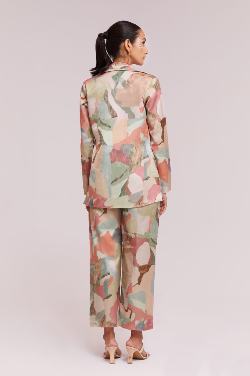 Stylish Multi Color Printed Co-Ord Set for Casual & Party Wear