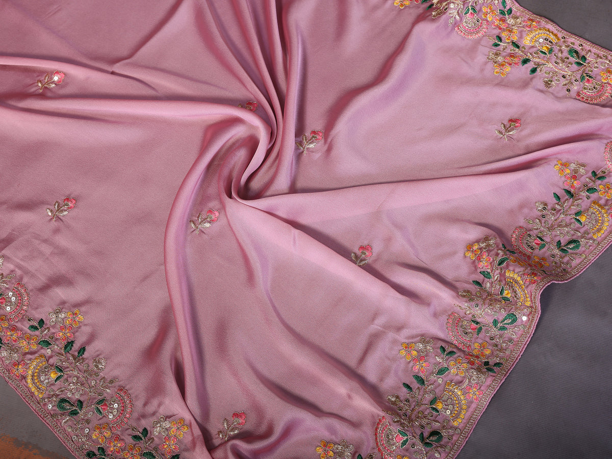 Premium Designer Art Silk Saree with Zari & 5MM Sequins Detailing