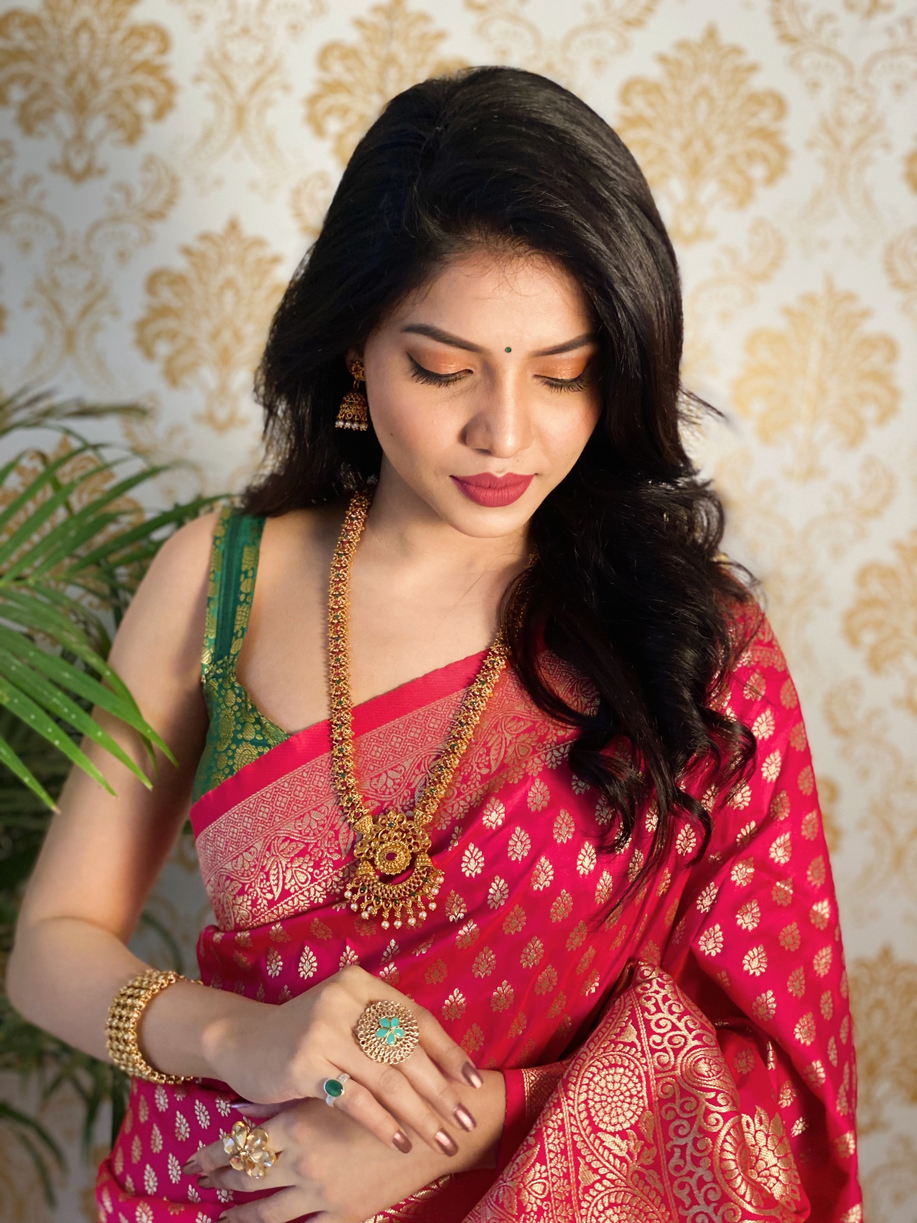 Pure Banarasi Silk With Zari Weaving