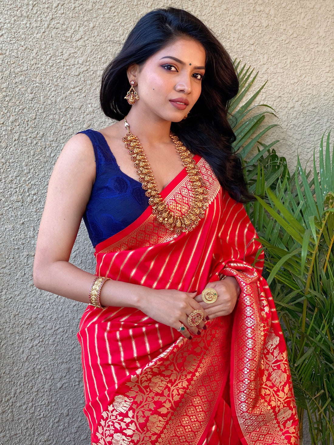 Pure Banarasi Silk With Zari Weaving
