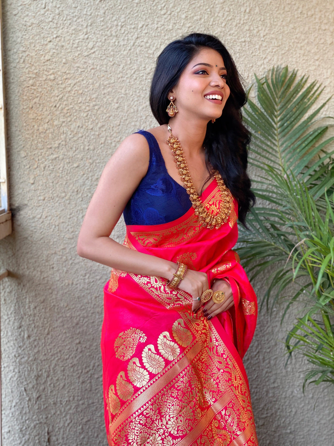 Pure Banarasi Silk With Zari Weaving