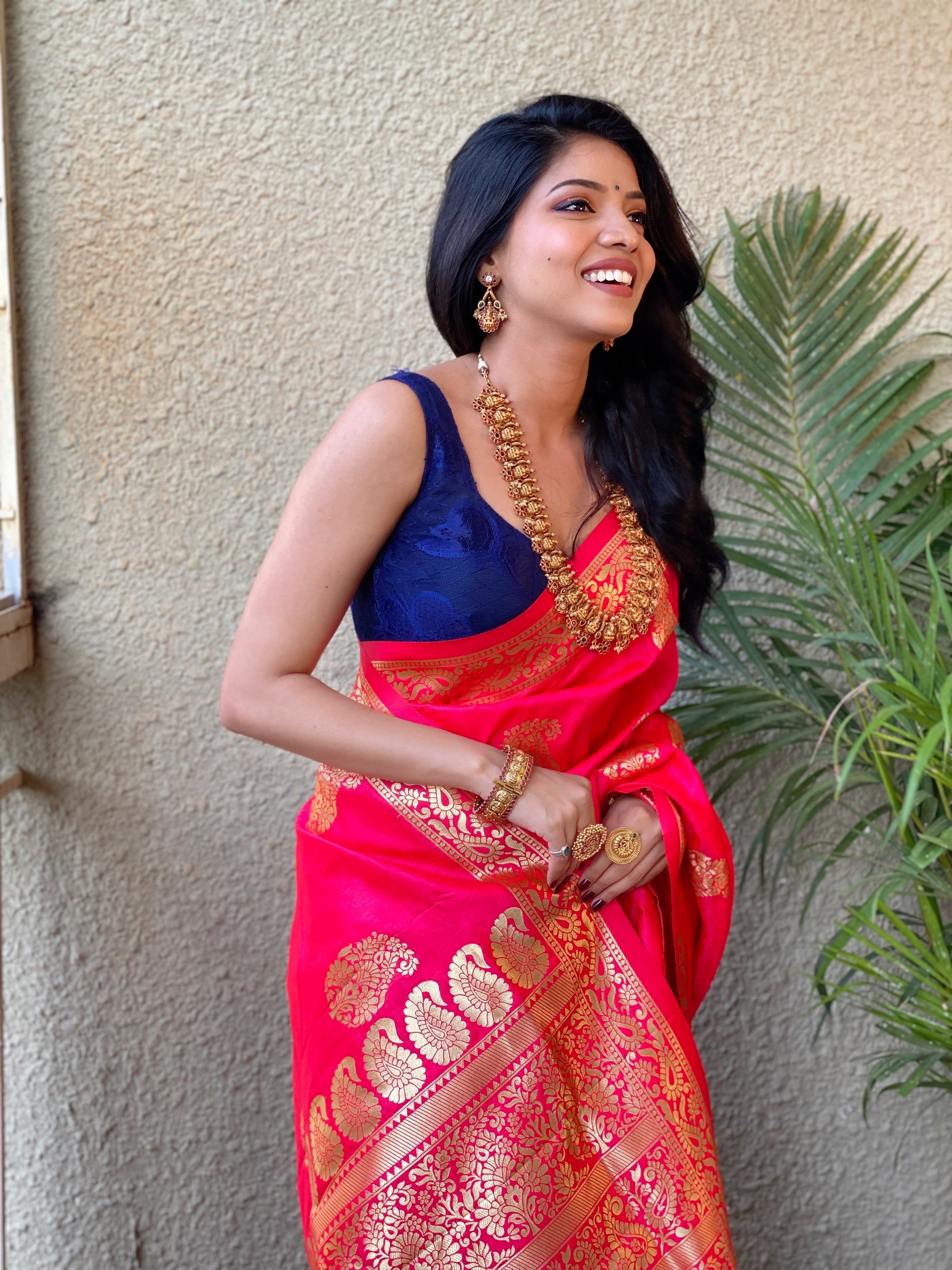 Pure Banarasi Silk With Zari Weaving