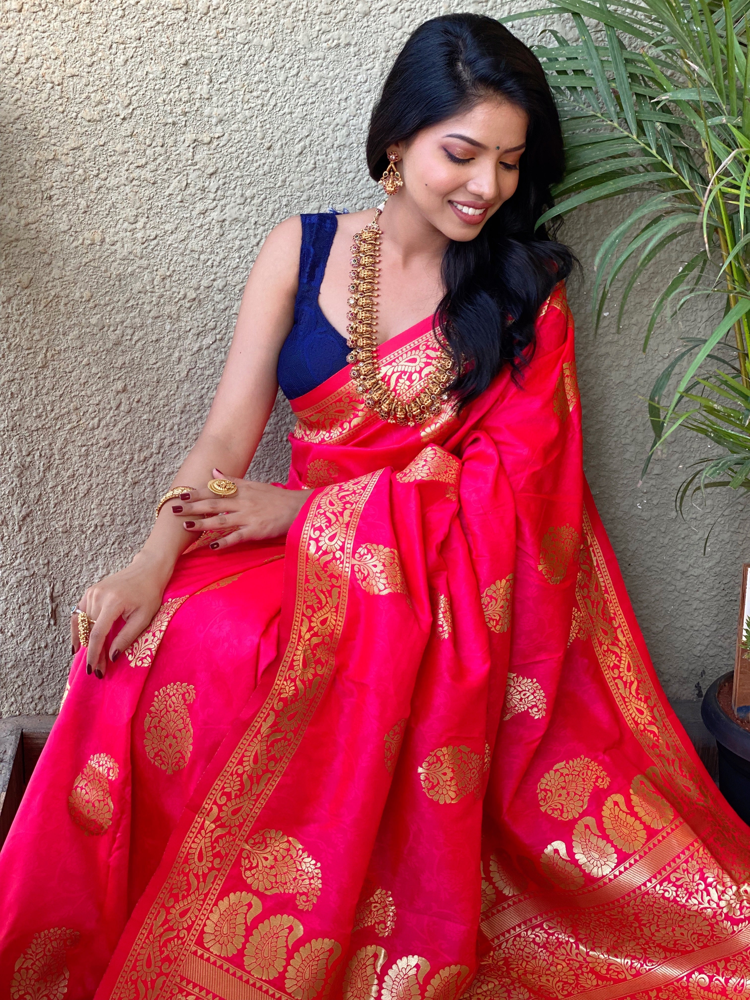 Pure Banarasi Silk With Zari Weaving