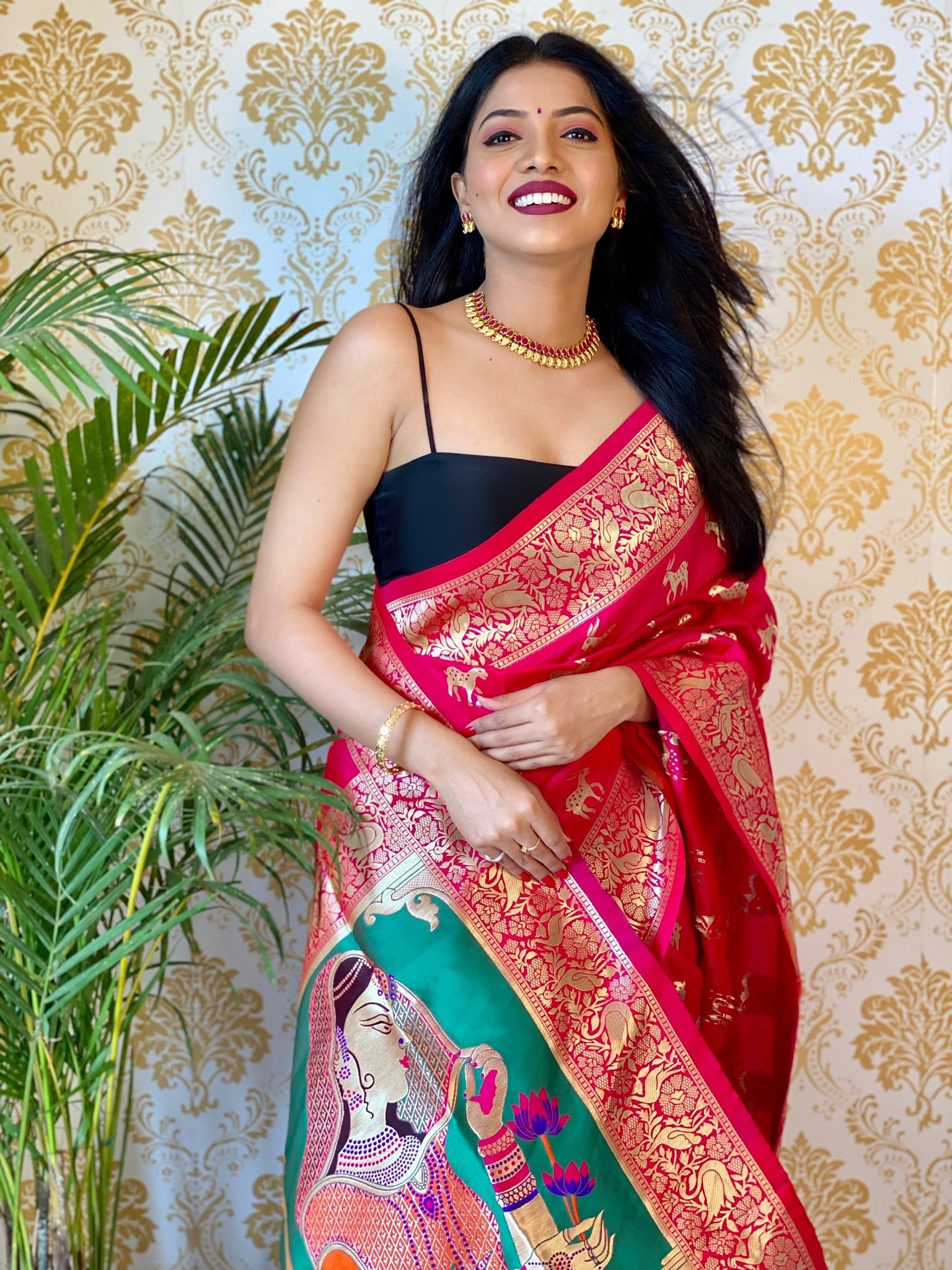 Pure Banarasi Silk With Zari Weaving