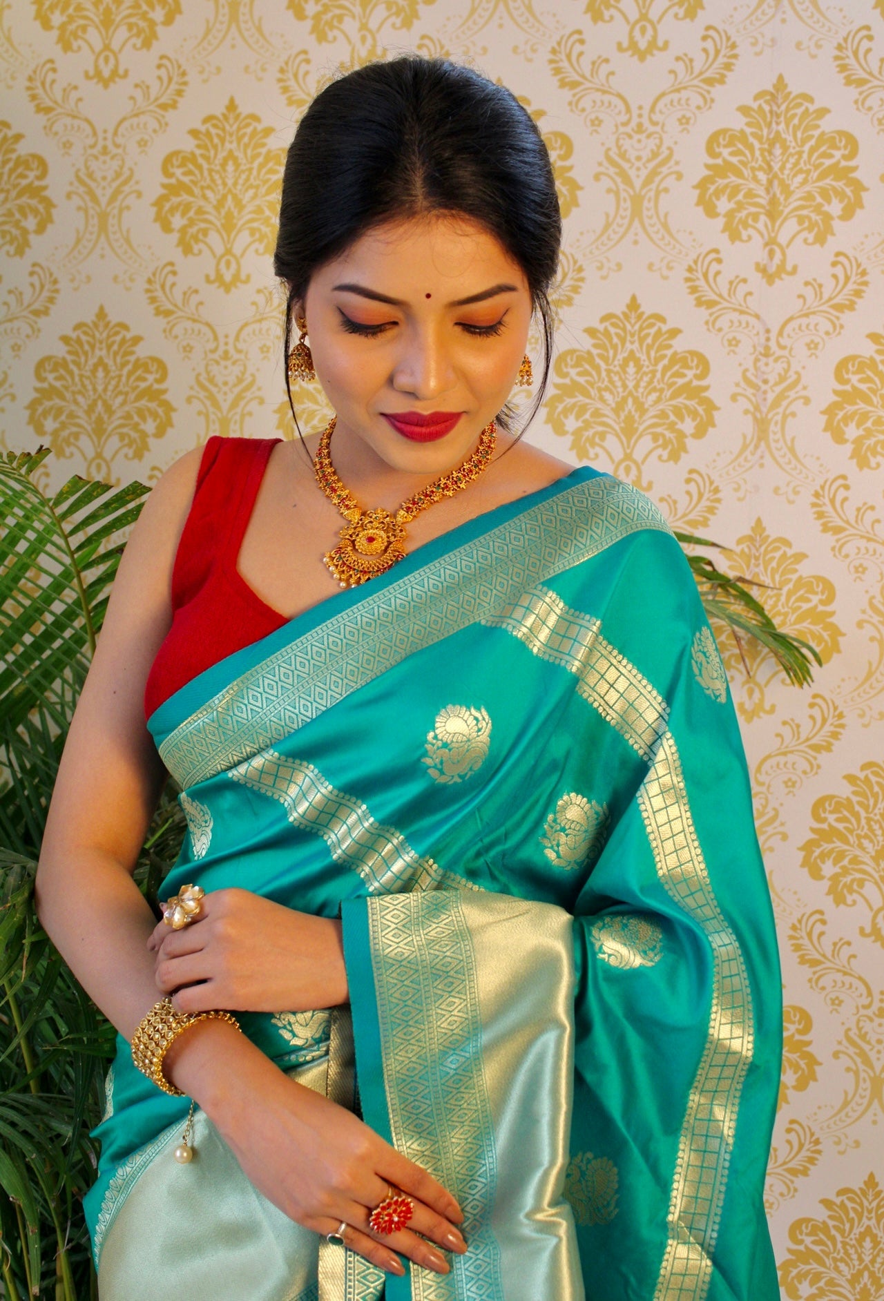 Pure Banarasi Silk With Zari Weaving