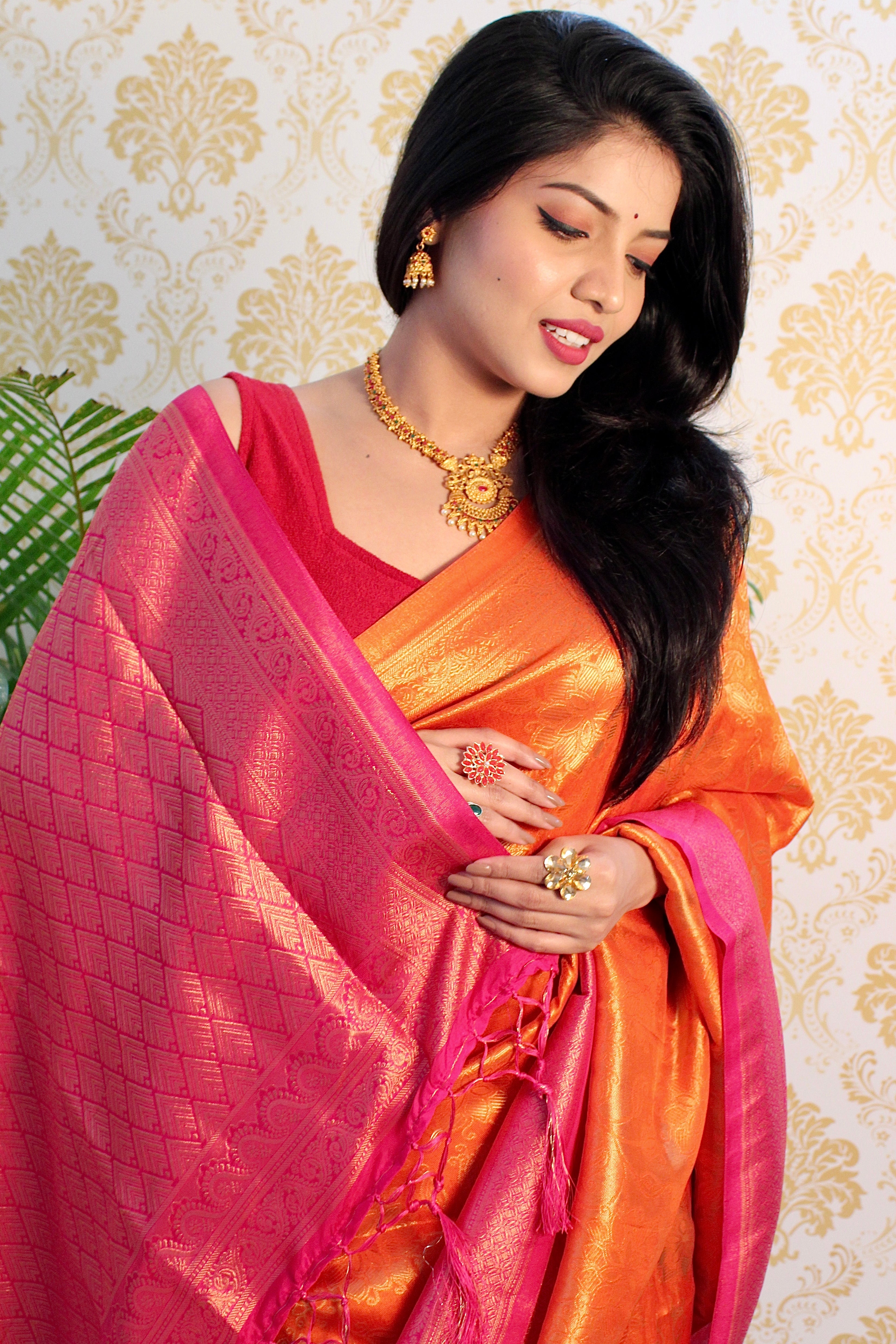 Pure Banarasi Silk With Zari Weaving