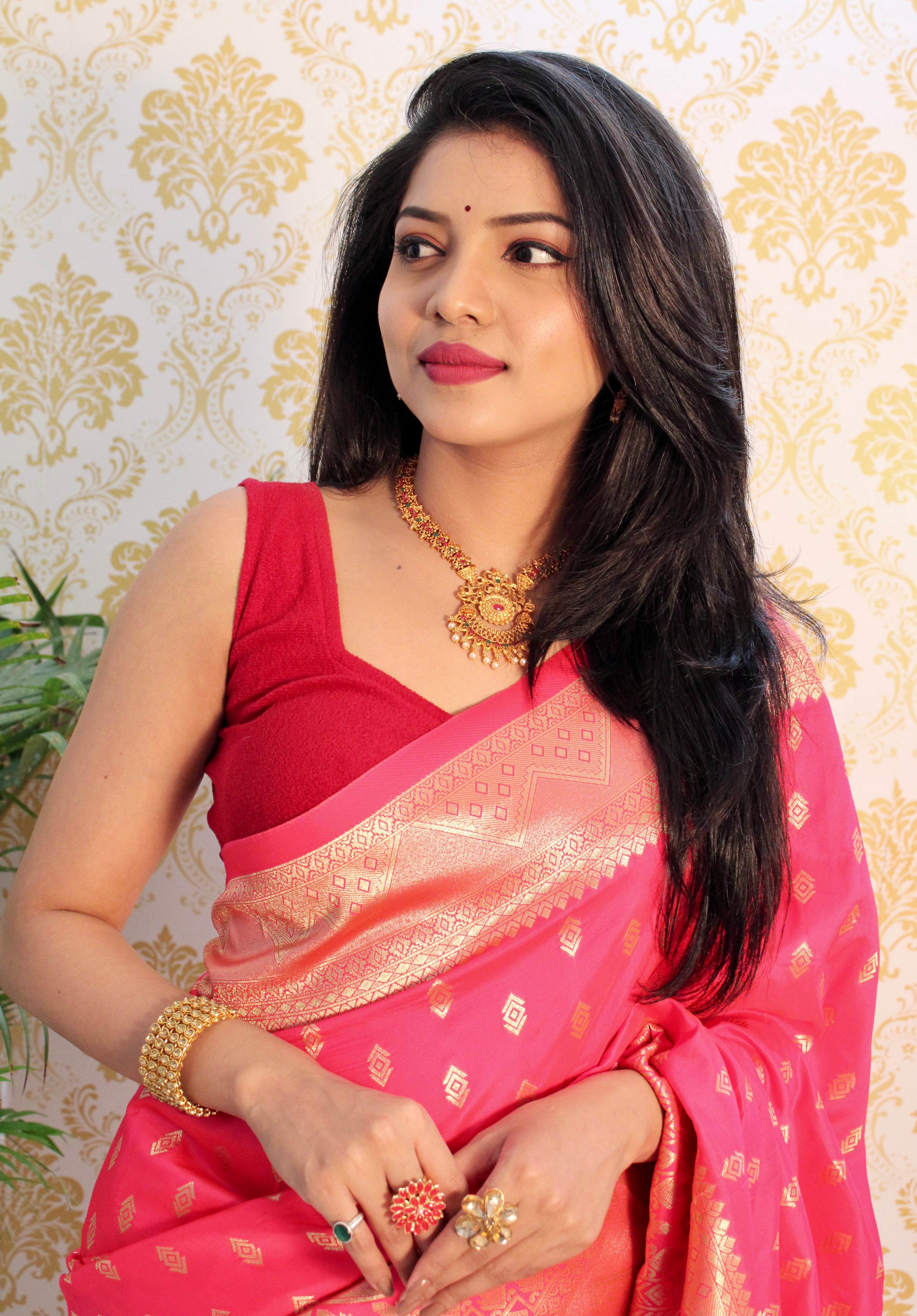 Pure Banarasi Silk With Zari Weaving