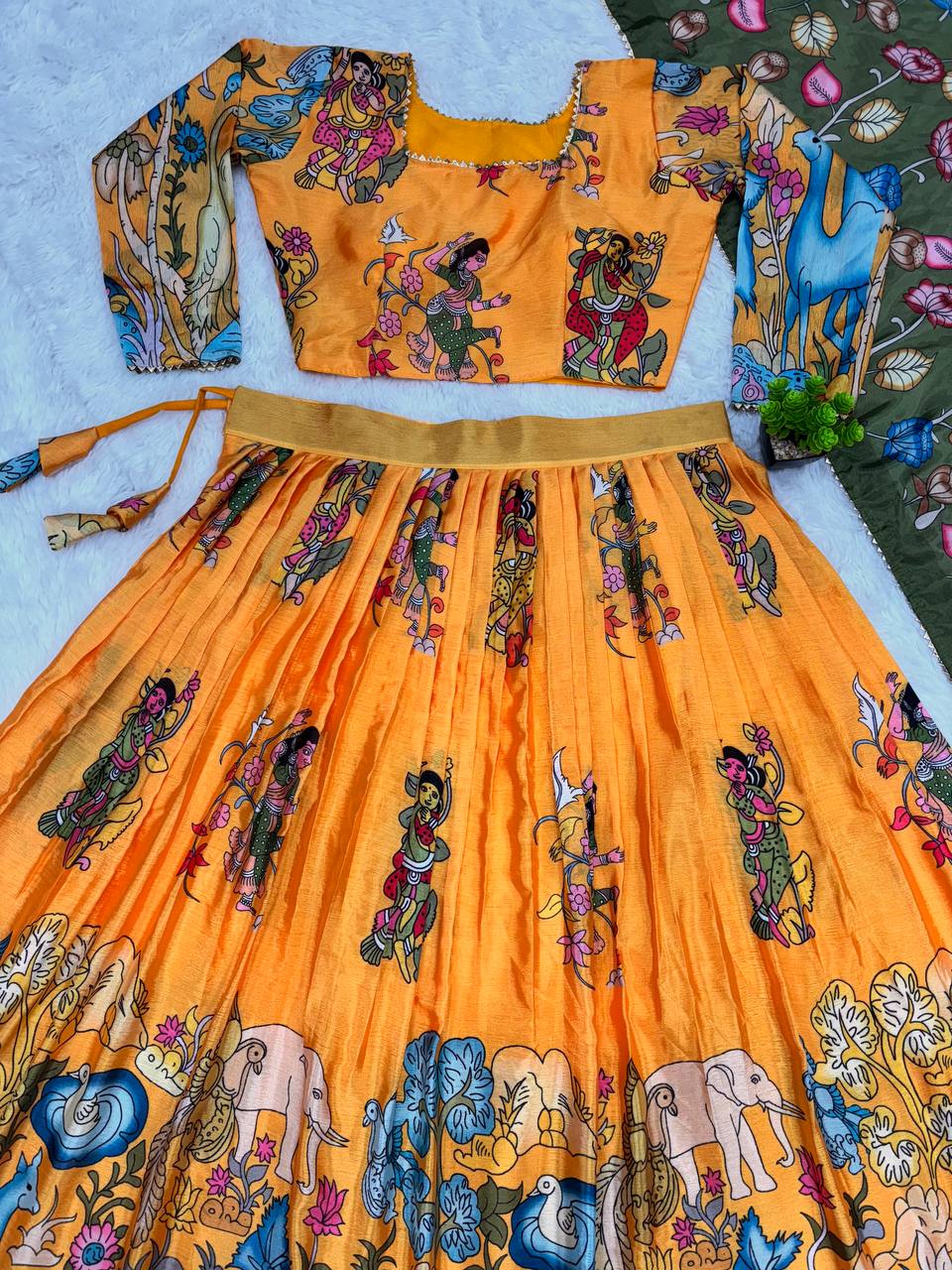 Kalamkari Lehengas with a Modern Twist