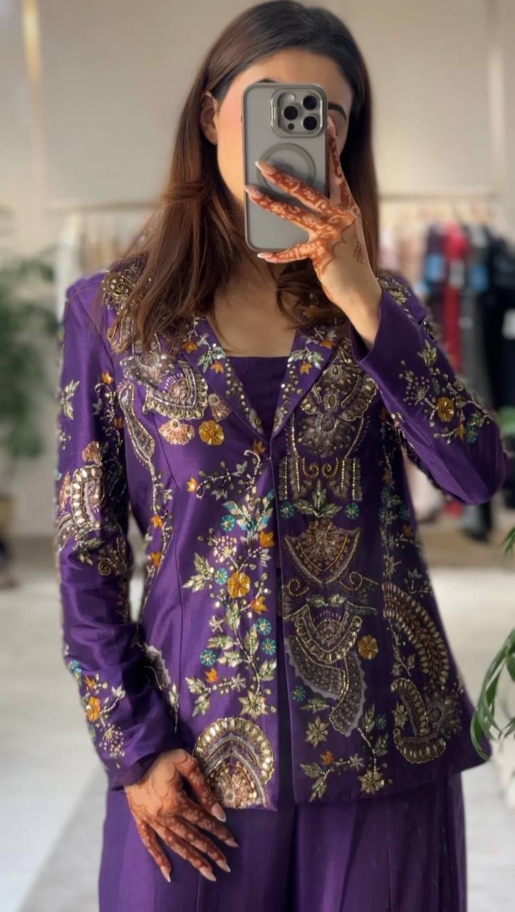 Glamorous Designer Palazzo – Festive Special
