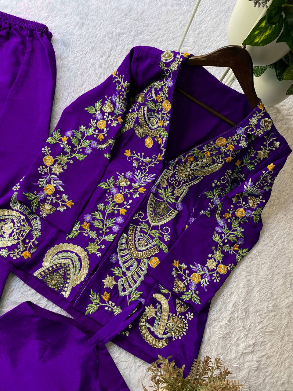 Glamorous Designer Palazzo – Festive Special