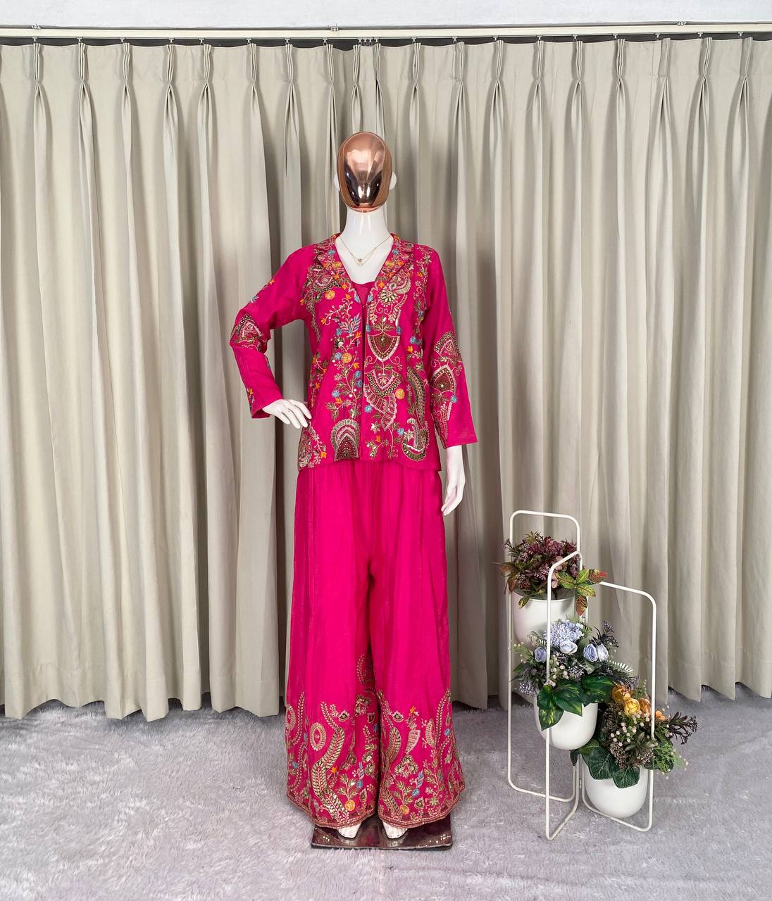 Glamorous Designer Palazzo – Festive Special