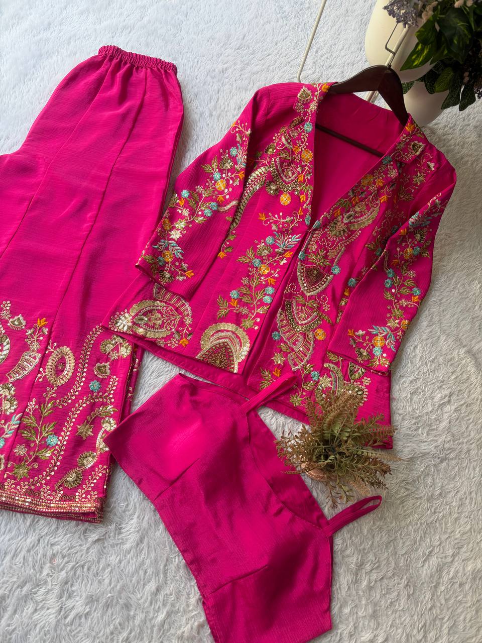 Glamorous Designer Palazzo – Festive Special
