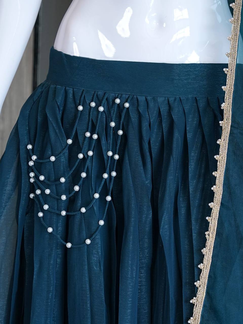 Designer Festival Special – Premium Organza Skirt Set (Copy)