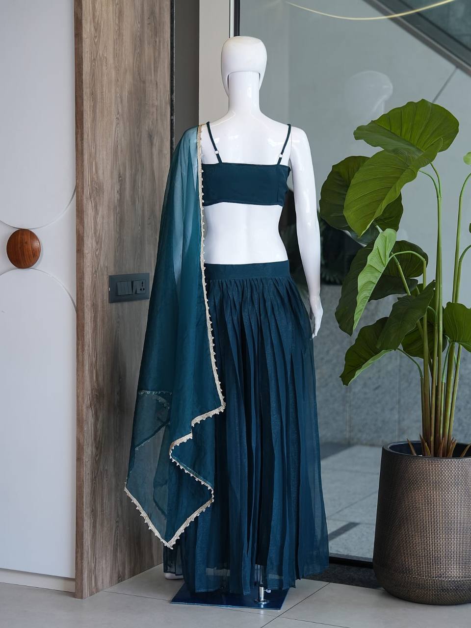 Designer Festival Special – Premium Organza Skirt Set (Copy)