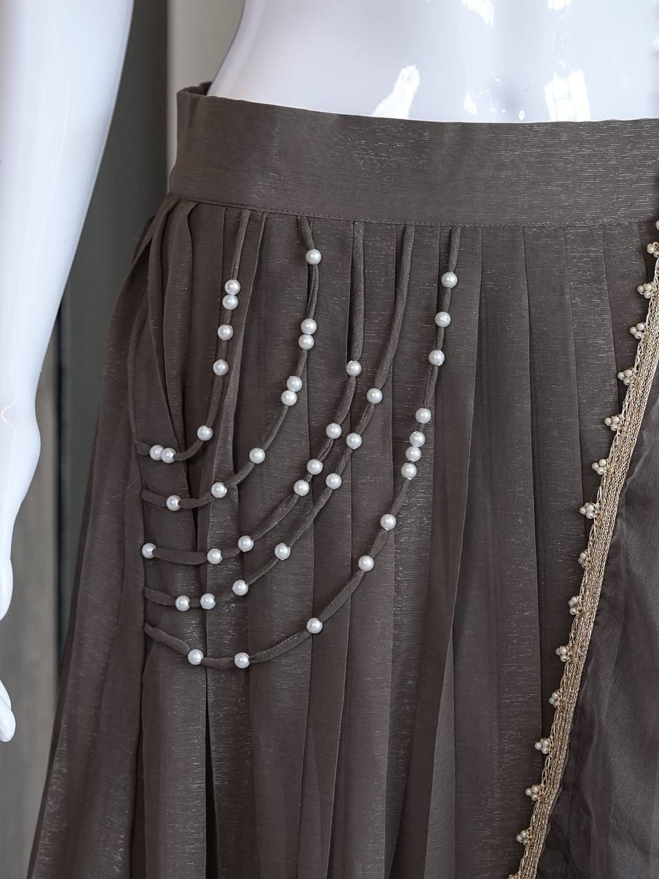 Designer Festival Special – Premium Organza Skirt Set