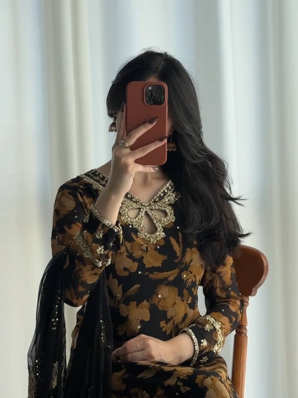 Glamorous Faux Georgette – Wedding Special