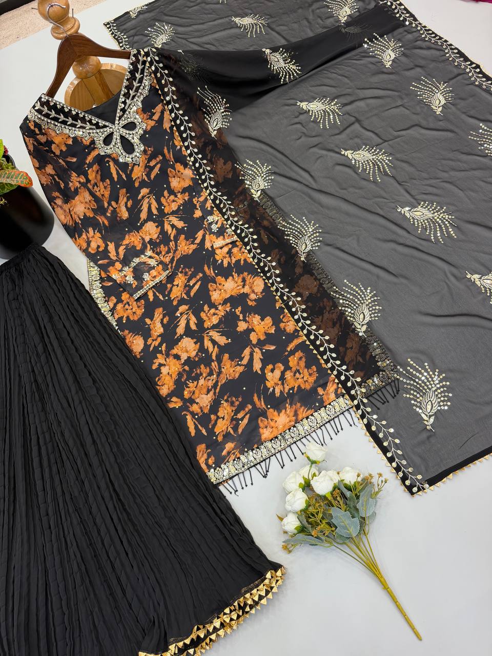 Glamorous Faux Georgette – Wedding Special