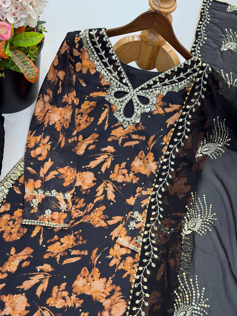 Glamorous Faux Georgette – Wedding Special