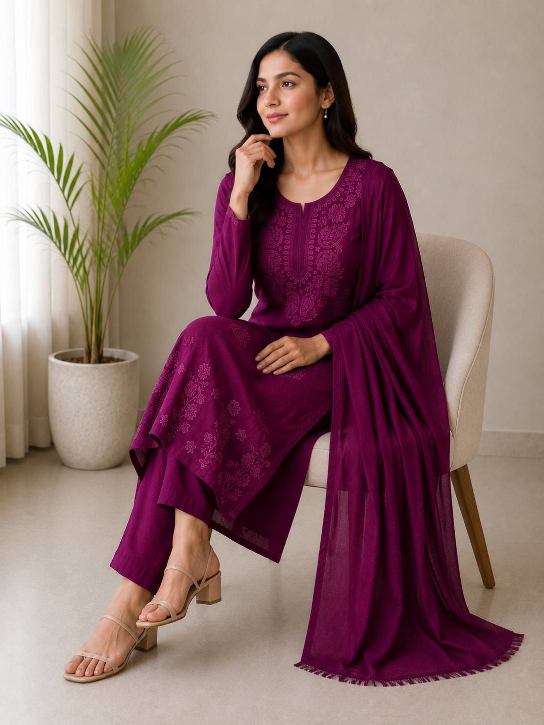 Premium Designer Party Wear Kurta Set