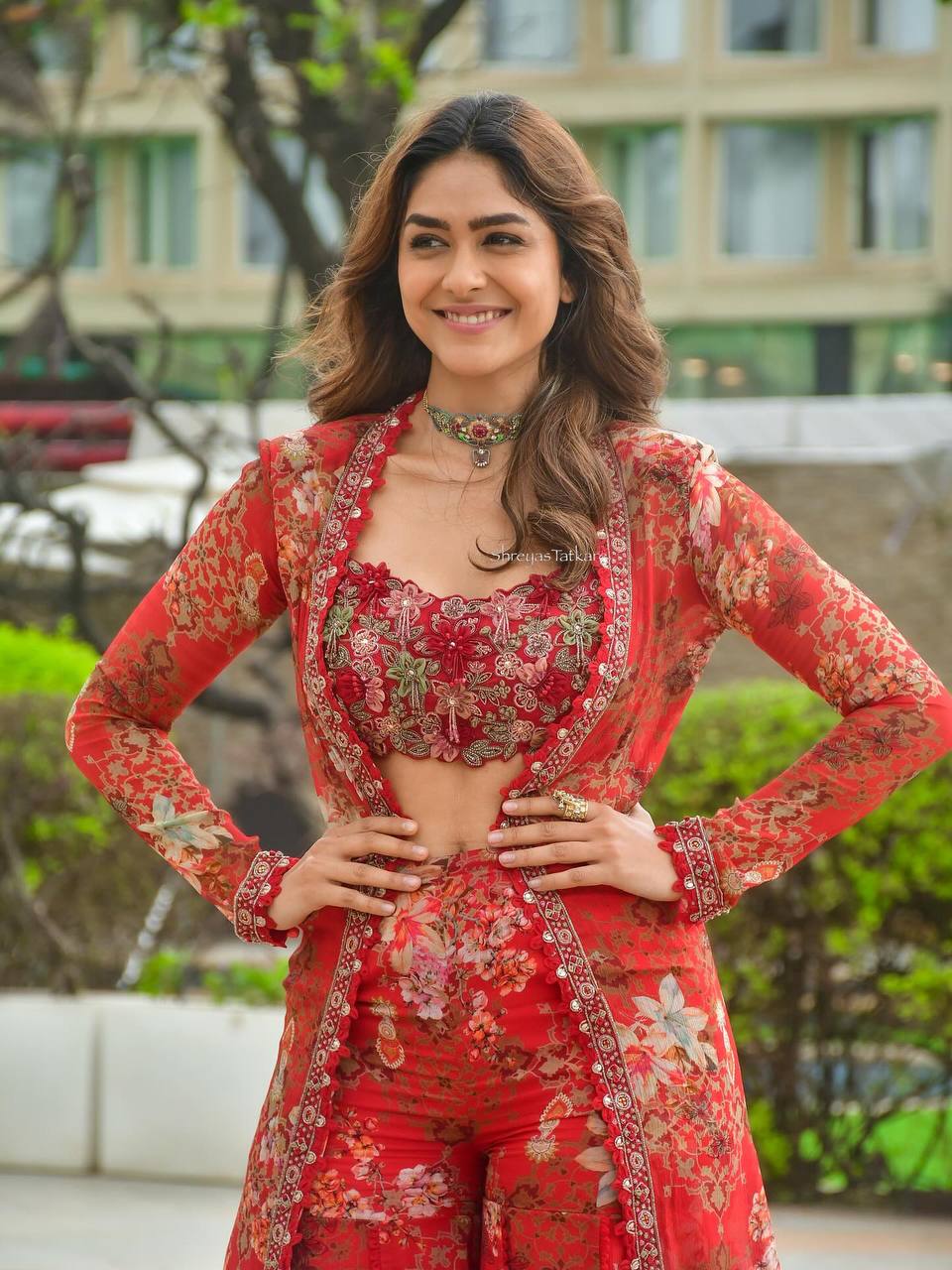 Ready-to-wear Sharara, Blouse, and Shrug for a full designer look