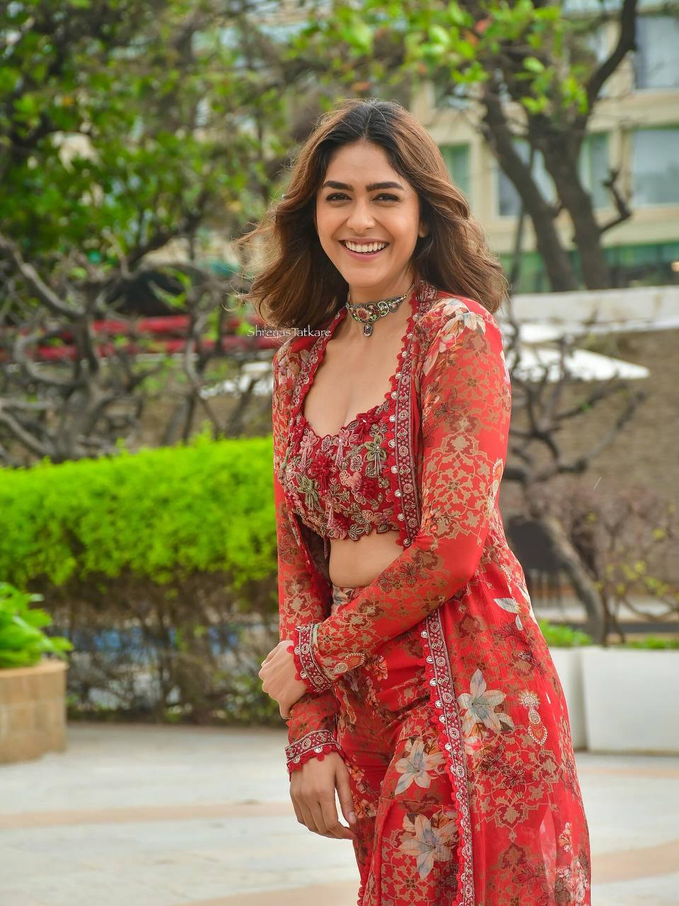Ready-to-wear Sharara, Blouse, and Shrug for a full designer look
