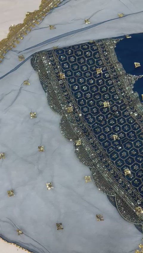 Festive Glam Embroidered Lehenga Collection