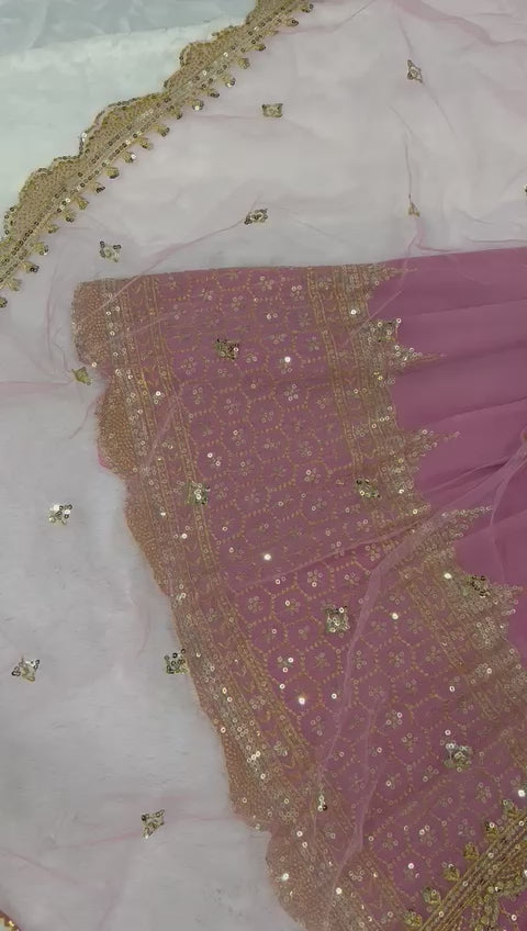 Festive Glam Embroidered Lehenga Collection
