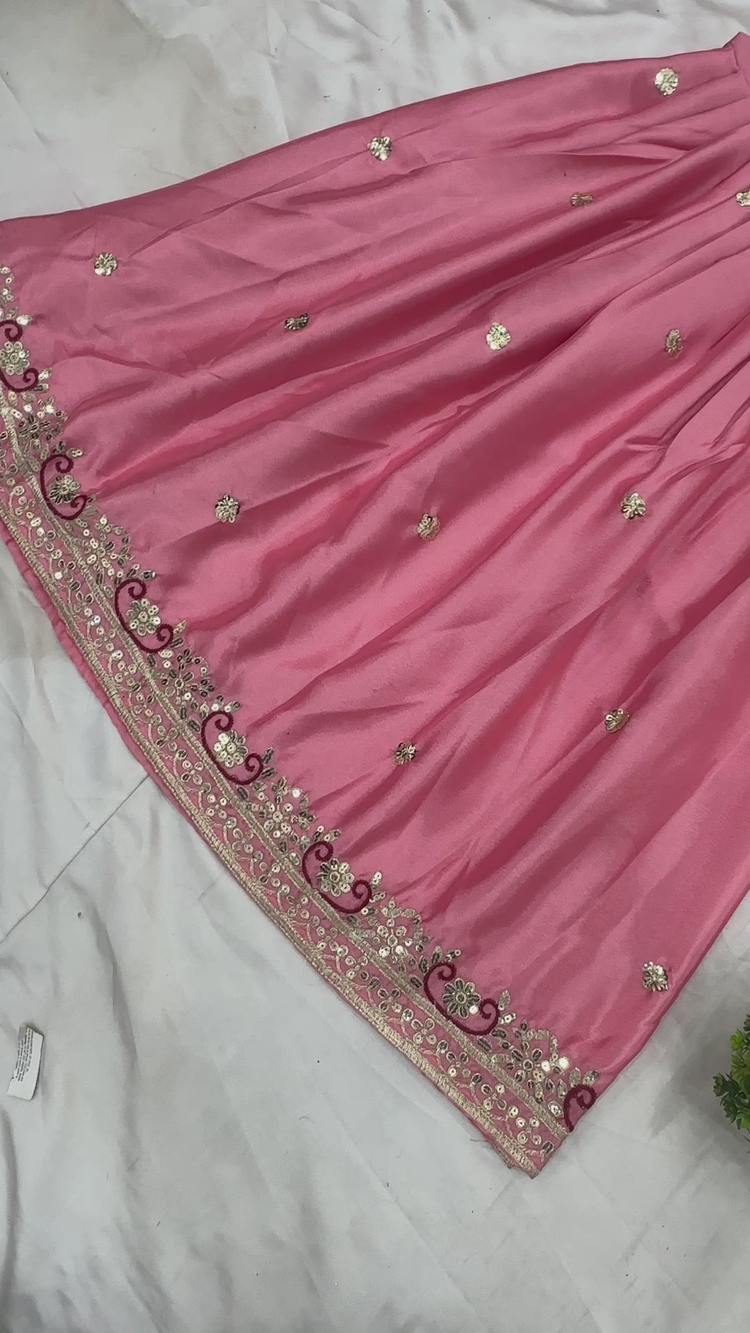Designer Party Wear Look Top-Plazzo and Dupatta Set With Heavy Embroidery Work