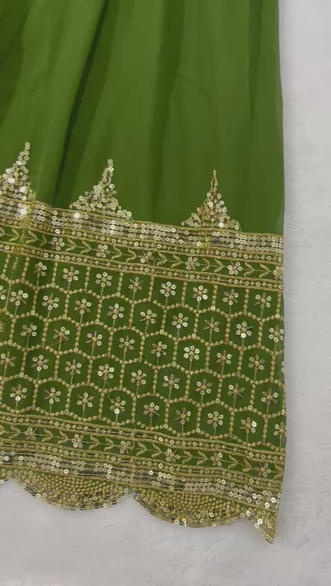 Festive Glam Embroidered Lehenga Collection