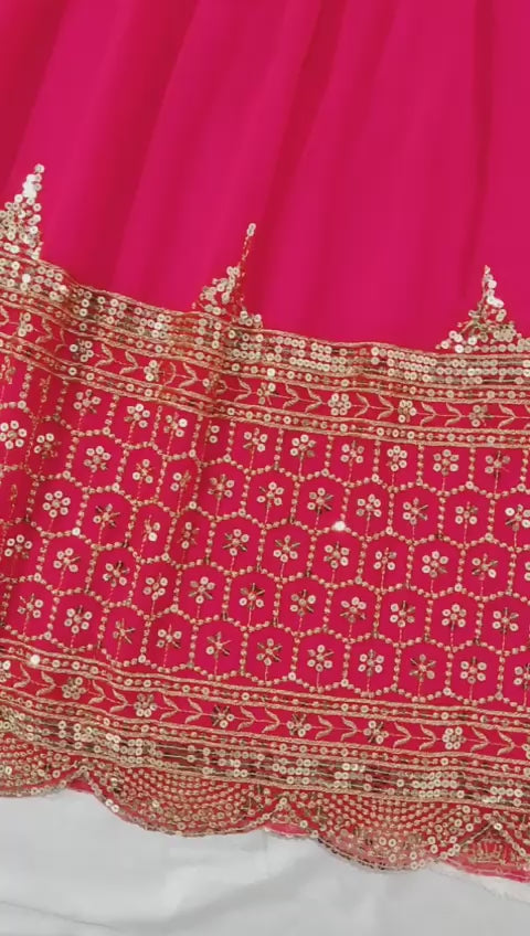 Festive Glam Embroidered Lehenga Collection