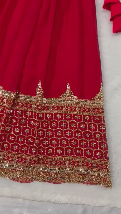Festive Glam Embroidered Lehenga Collection