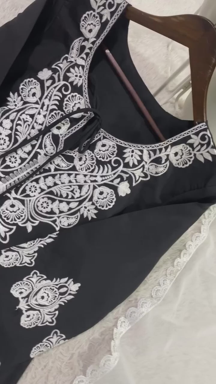 Regal Embroidered Roman Silk 3-Piece Suit